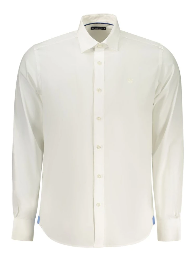 White Cotton Men's Shirt