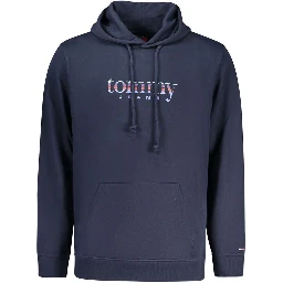 Blue Cotton Men's Sweatshirt