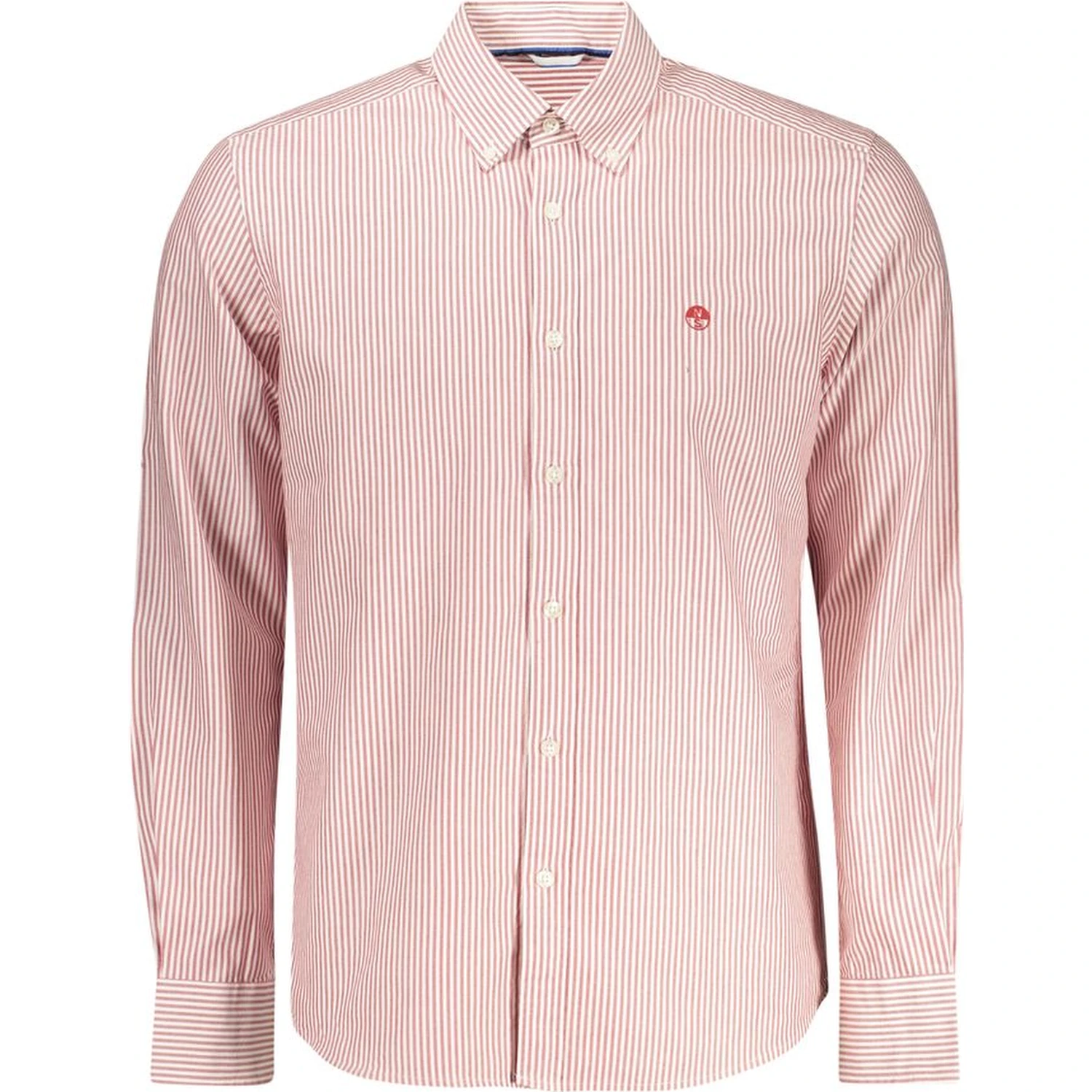 Red Cotton Men's Shirt
