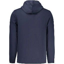 Blue Cotton Men's Sweatshirt