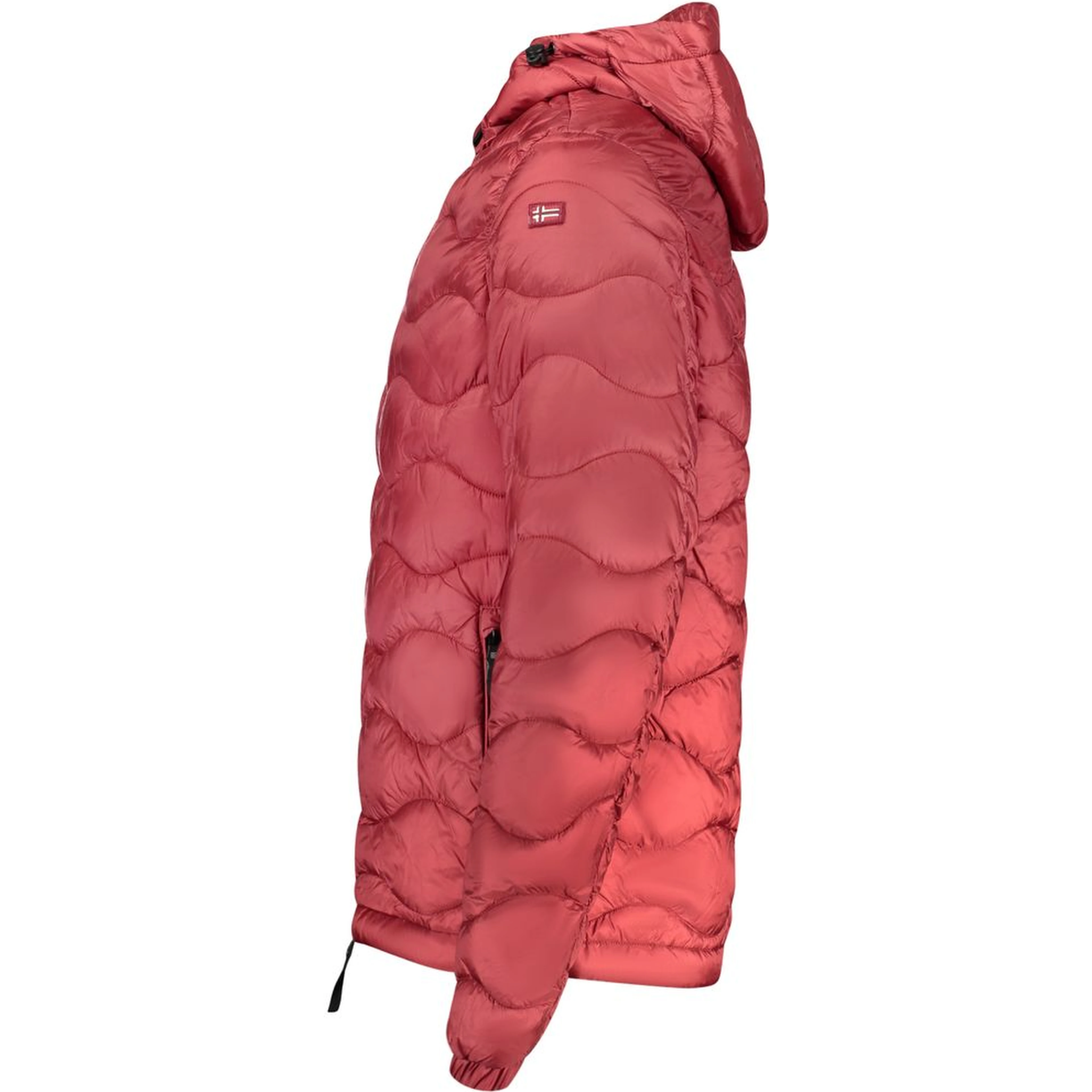 Red Polyamide Men's Jacket