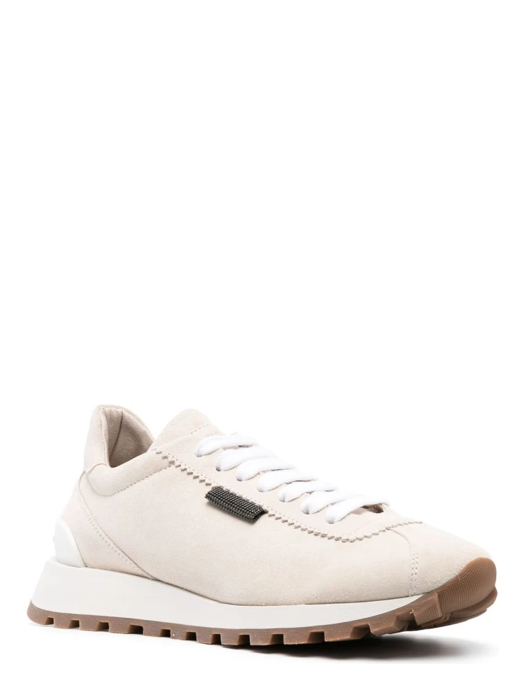 Brunello Cucinelli Sneakers Ivory alternative