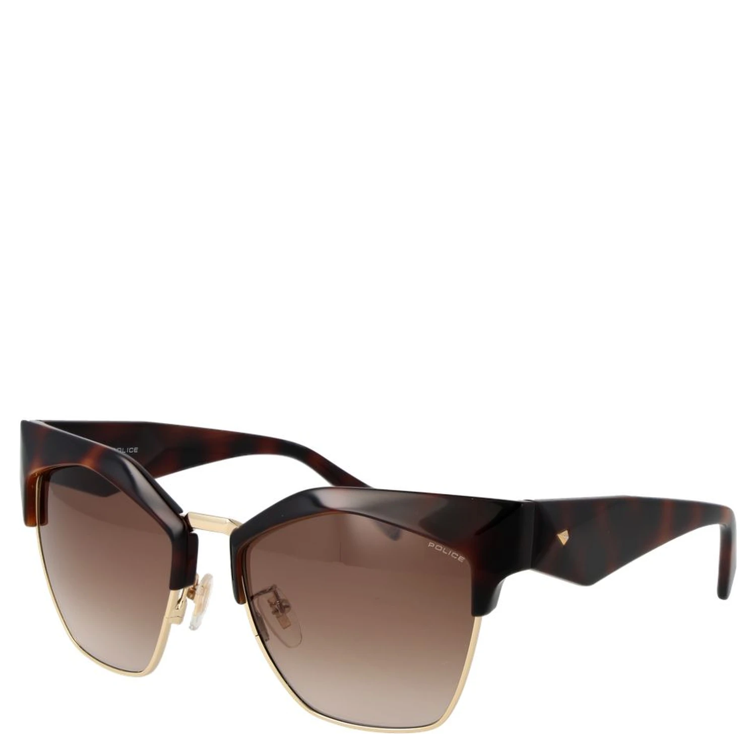 Brown Plastic Sunglasses