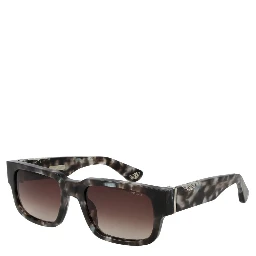 Gray Cellulose Acetate Sunglasses