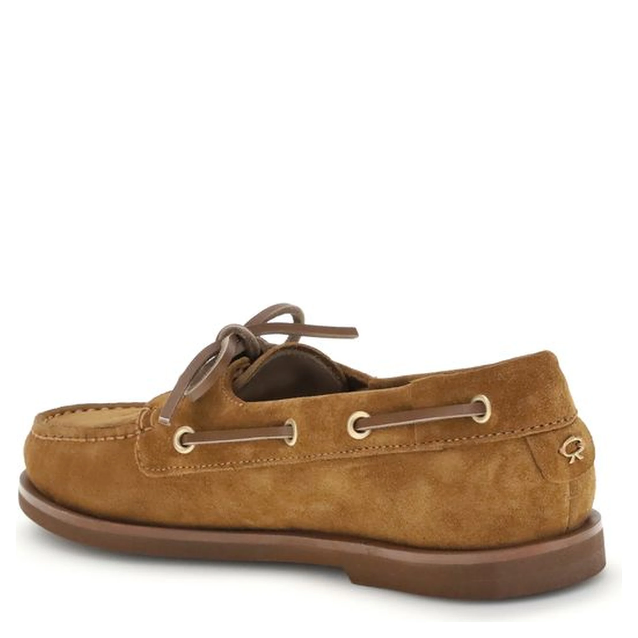 Brown Calf Leather Bos Taurus Slip-On Loafers