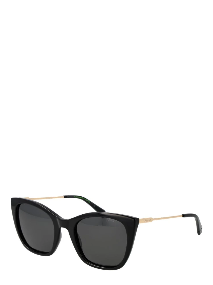 Black Polyester Sunglasses