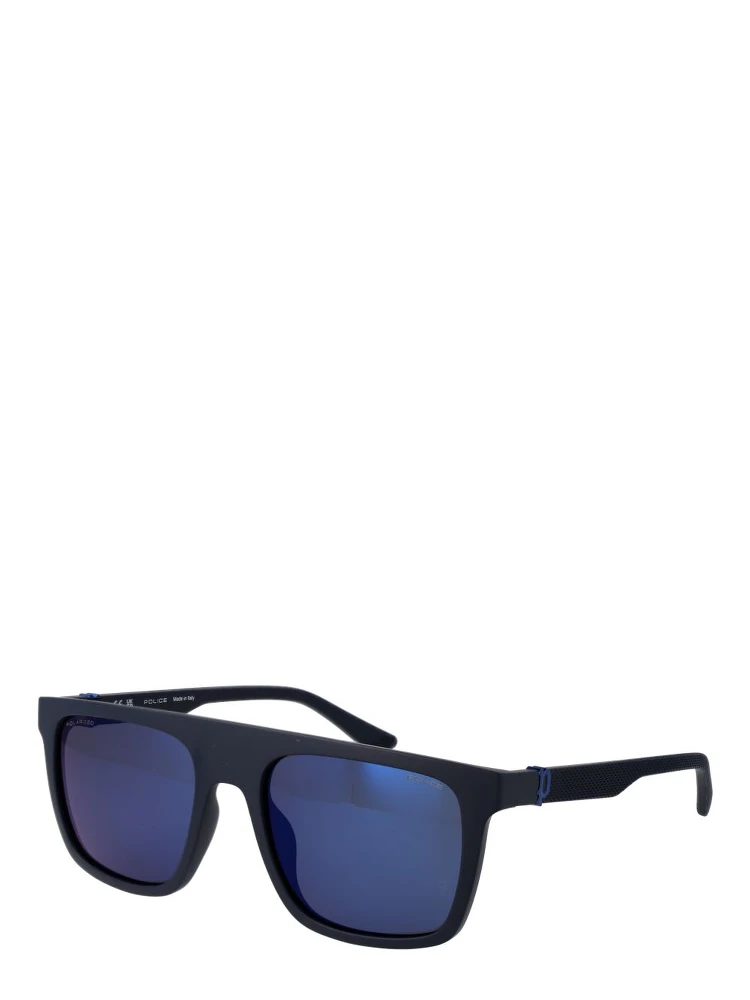 Blue Plastic Sunglasses