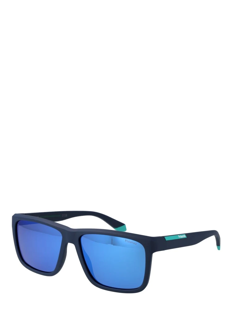 Blue Polycarbonate Sunglasses