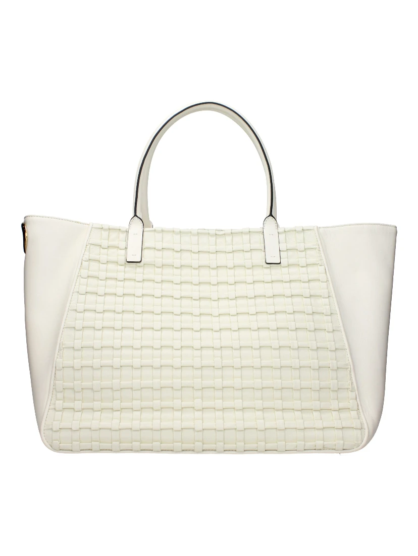 Beige Leather Handbag