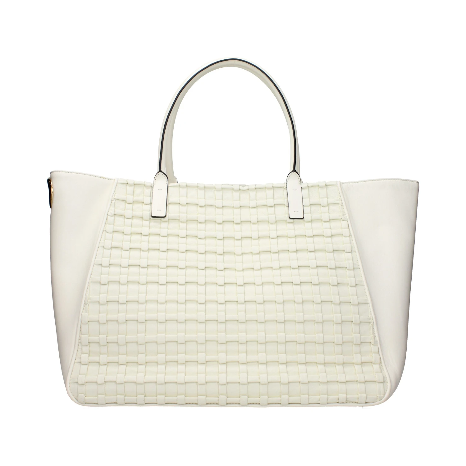 Beige Leather Handbag