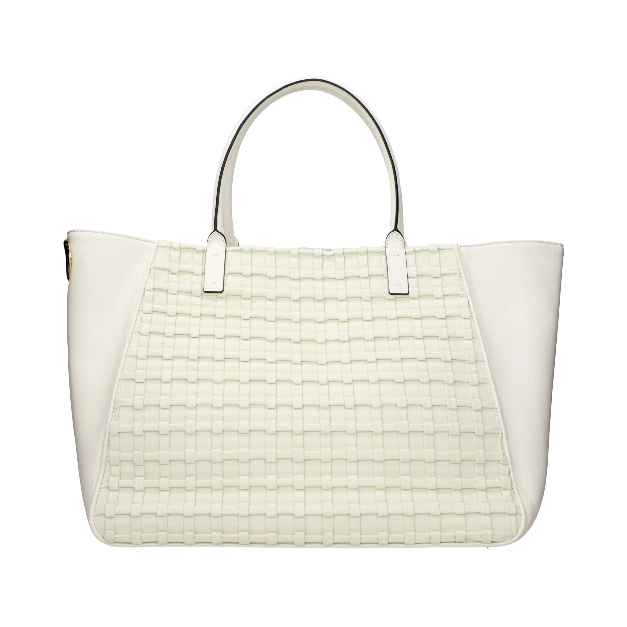 Beige Leather Handbag