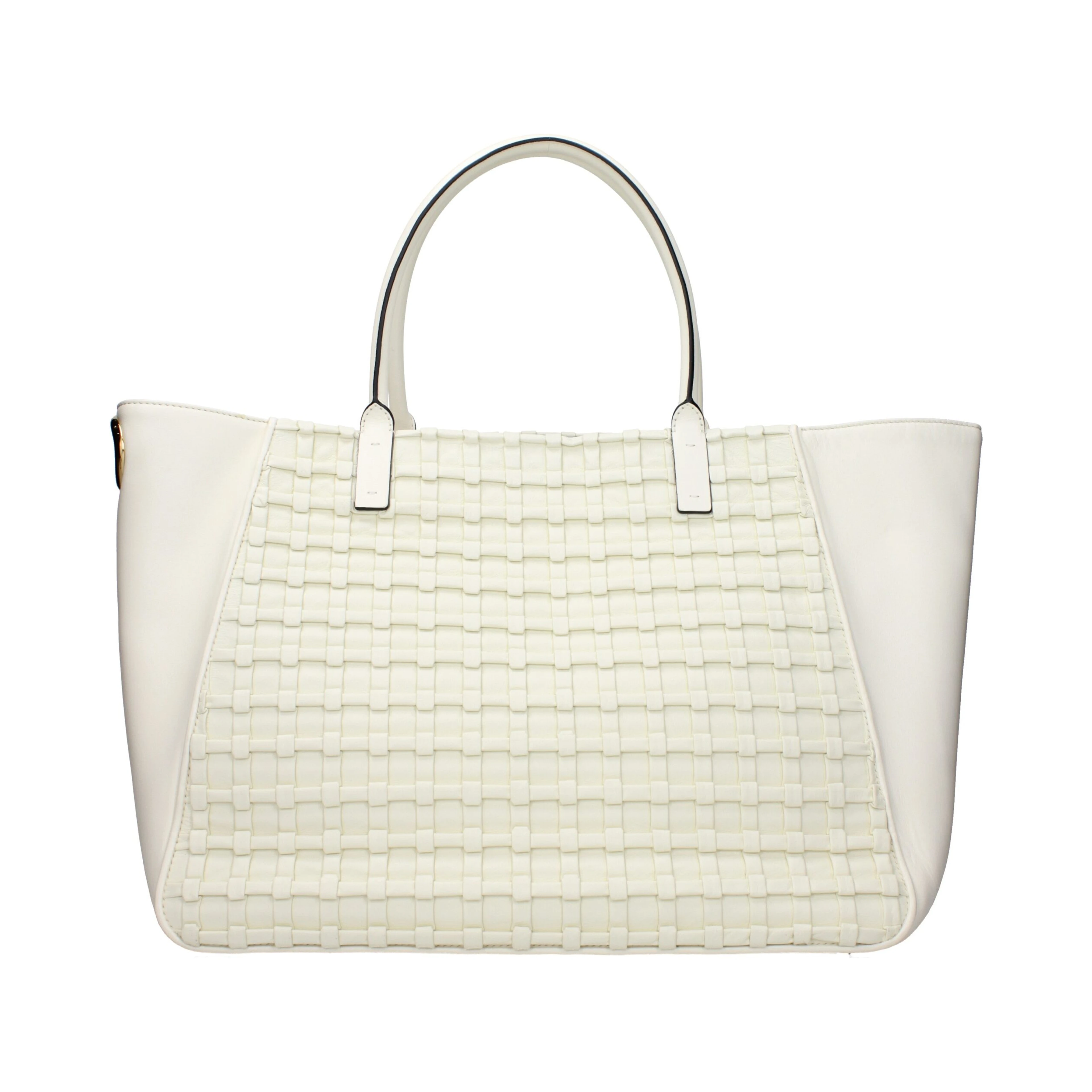 Beige Leather Handbag
