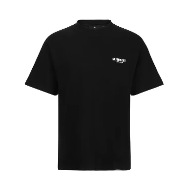 Black Cotton T-Shirt