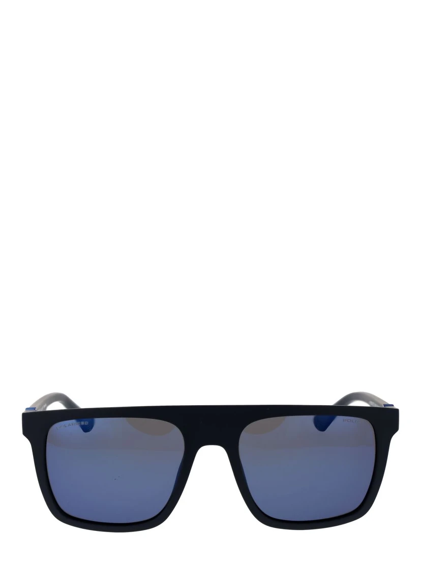 Blue Plastic Sunglasses