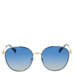 Gold Metal Sunglasses