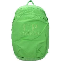 Green Fabric Backpack