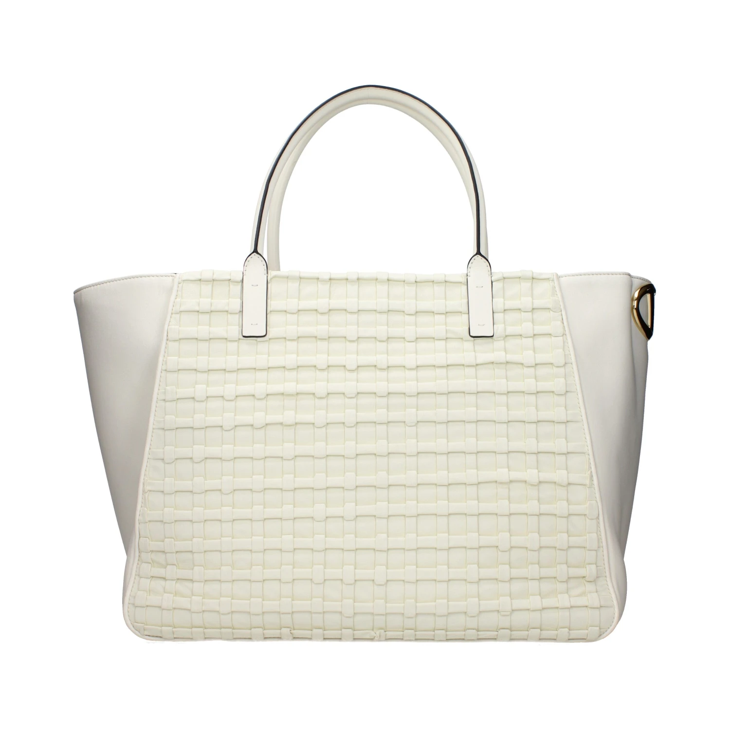 Beige Leather Handbag