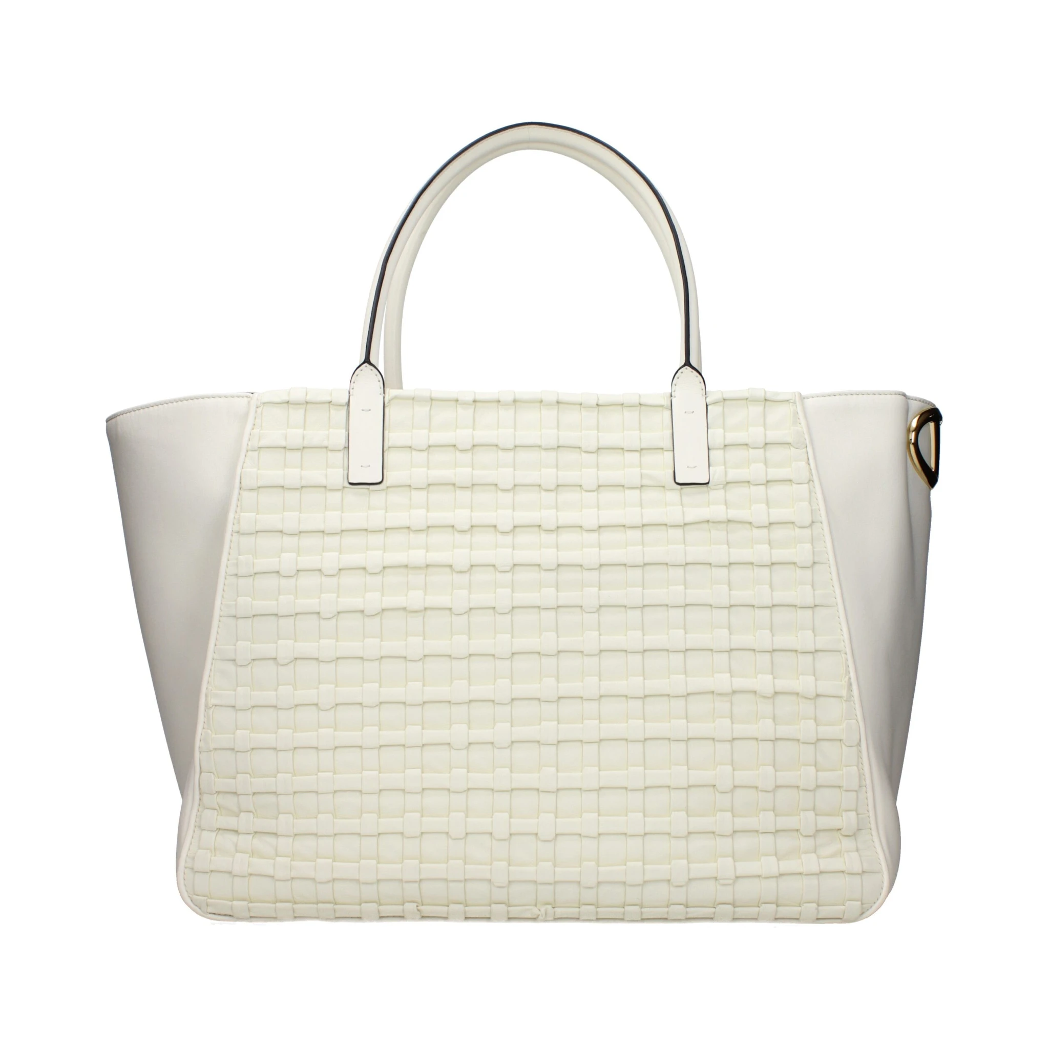 Beige Leather Handbag