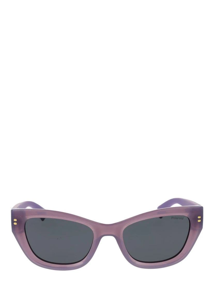 Purple Plastic Sunglasses