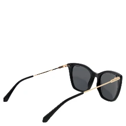 Black Polyester Sunglasses