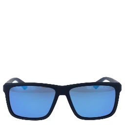 Blue Polycarbonate Sunglasses