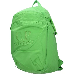 Green Fabric Backpack