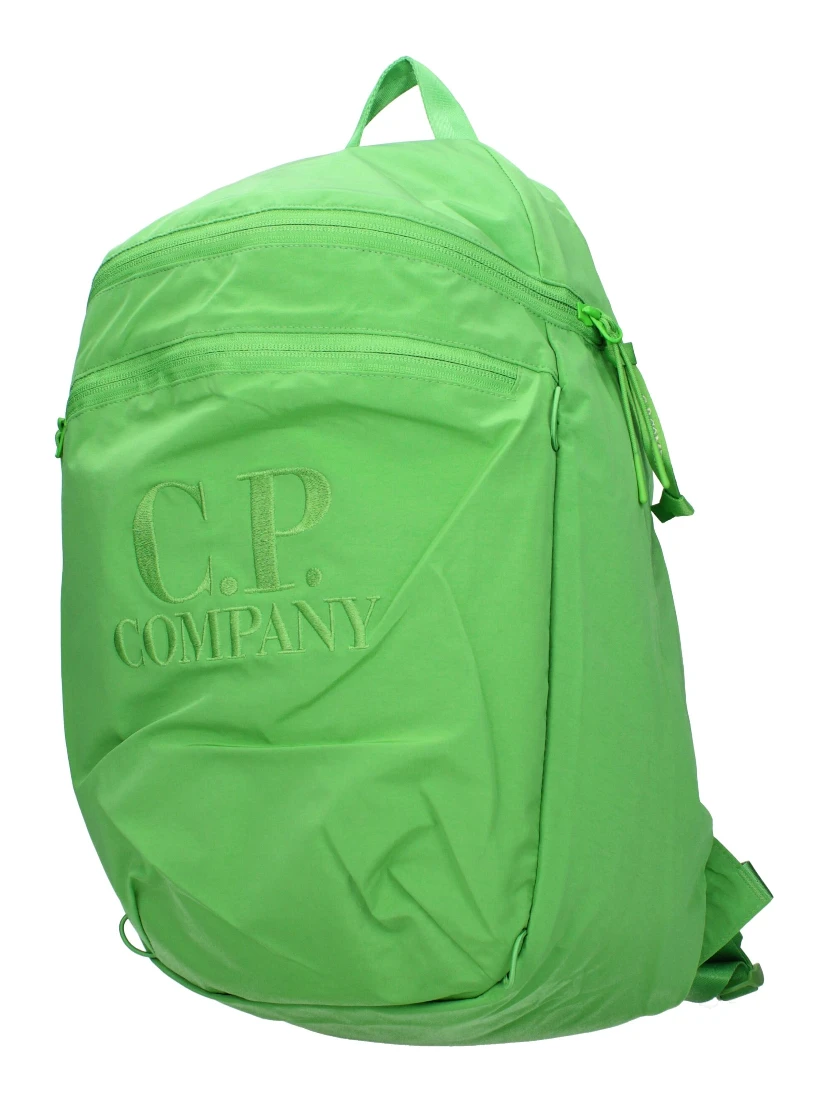 Green Fabric Backpack