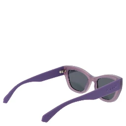 Purple Plastic Sunglasses