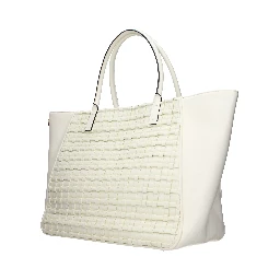 Beige Leather Handbag