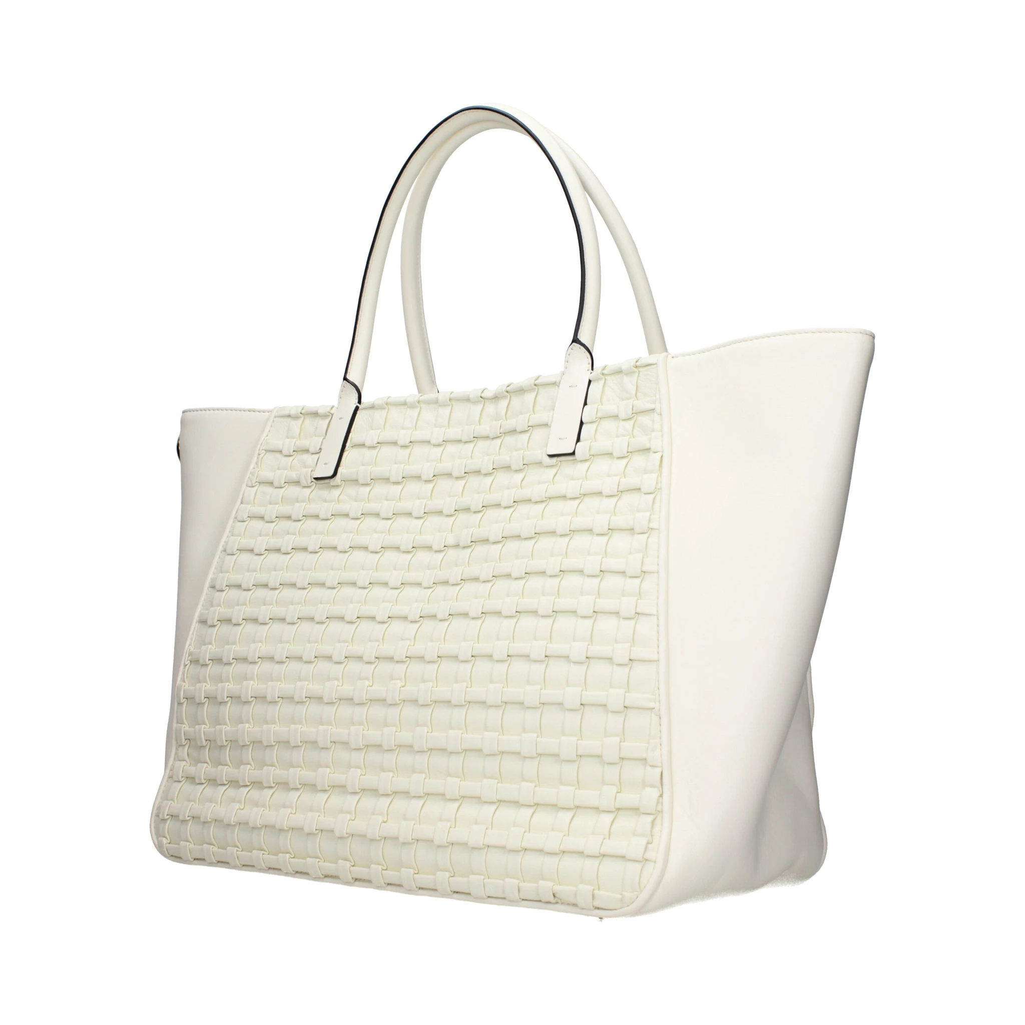 Beige Leather Handbag