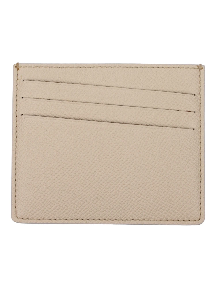 Beige Leather Cardholder alternative