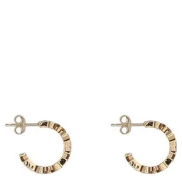 Gold Brass Earrings