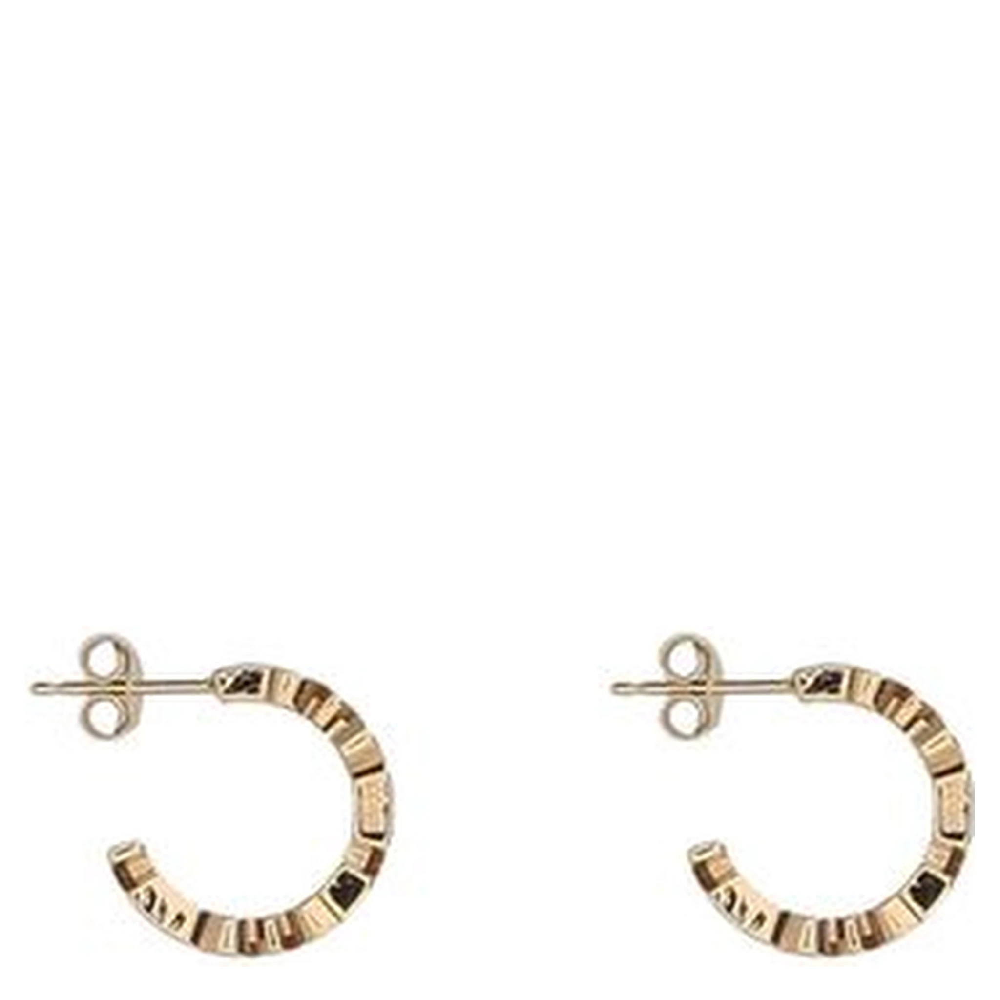 Gold Brass Earrings