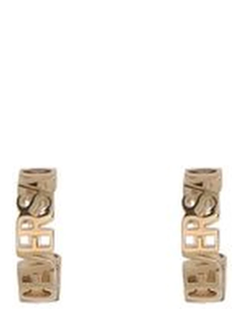 Gold Brass Earrings