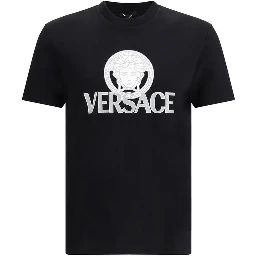 Black Cotton T-Shirt