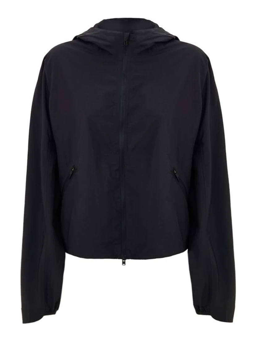 Black Polyamide Shell Jacket