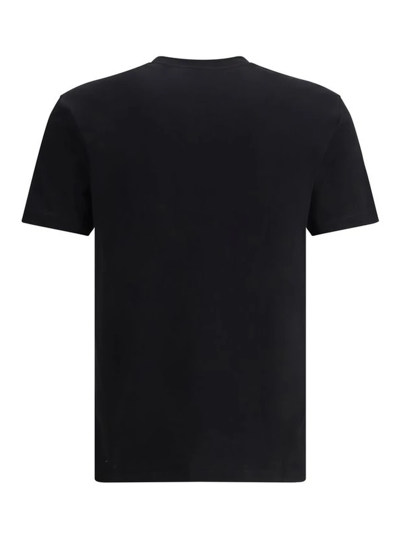 Black Cotton T-Shirt