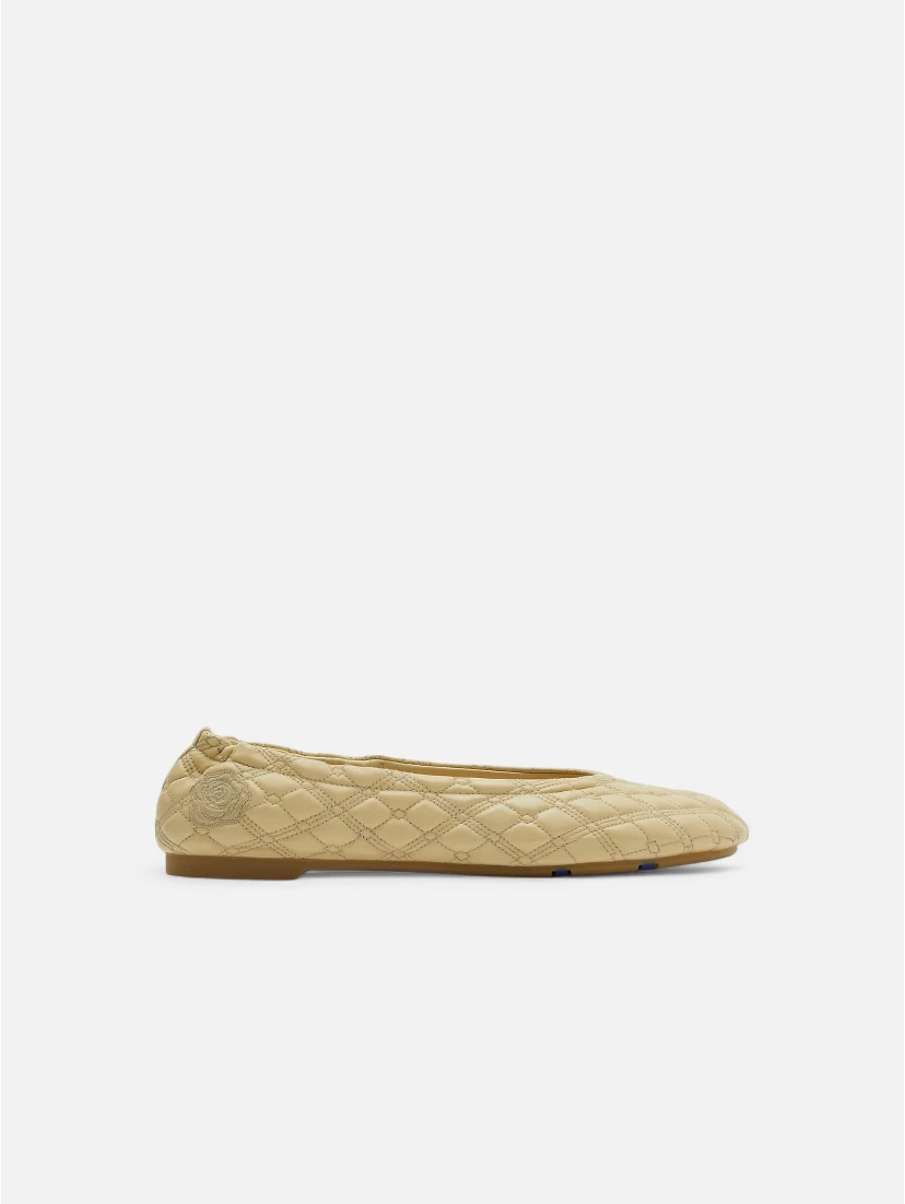 BURBERRY ballet flats