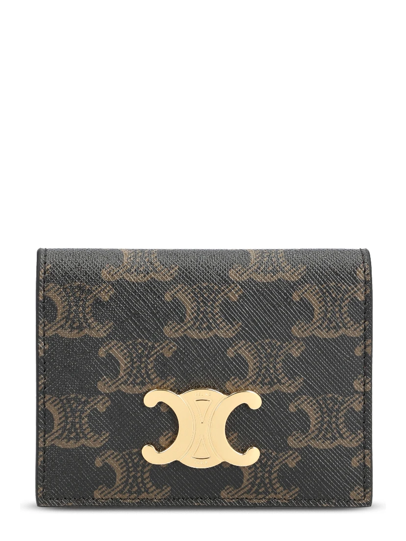 Céline Wallets Brown