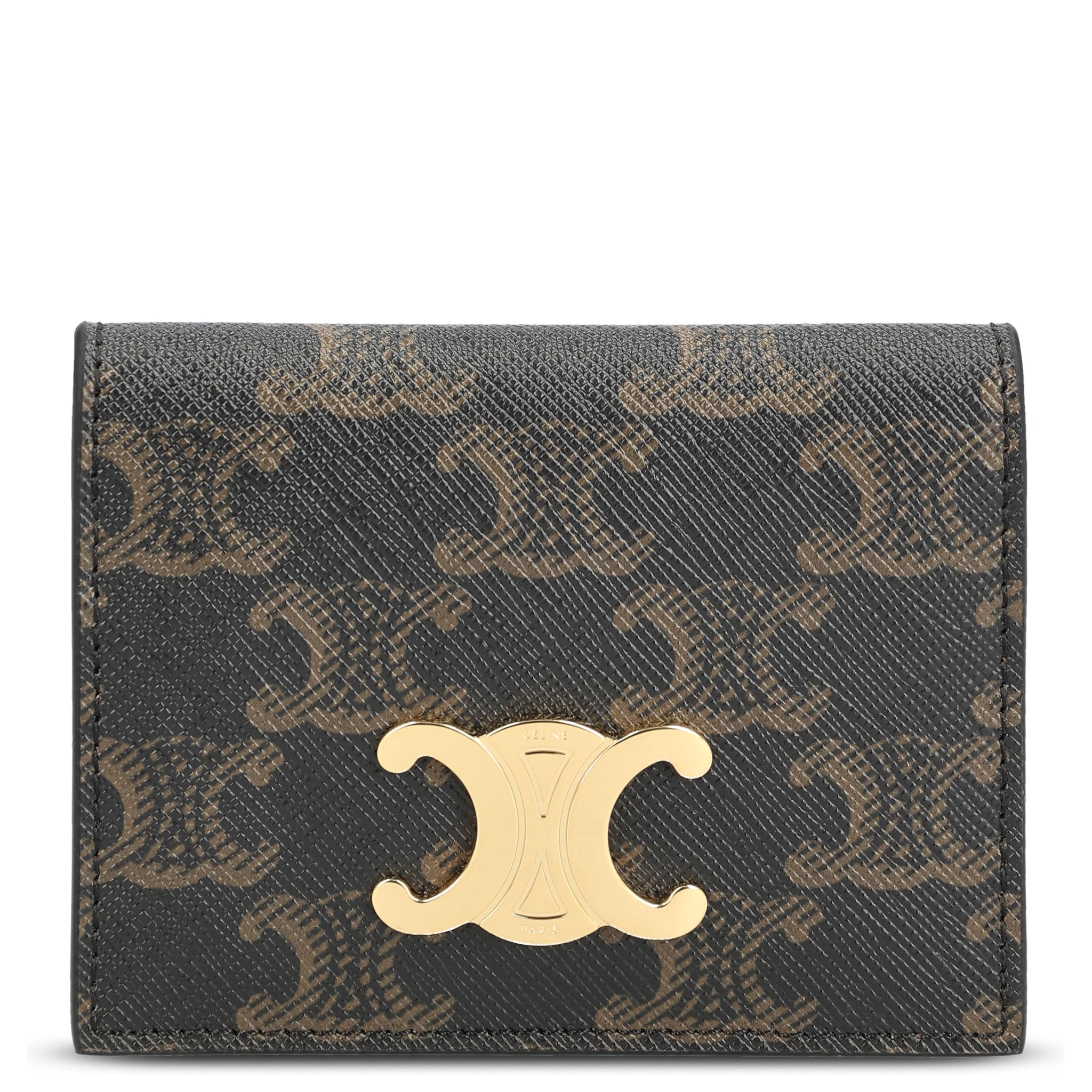 محفظة سيلين بنية اللون