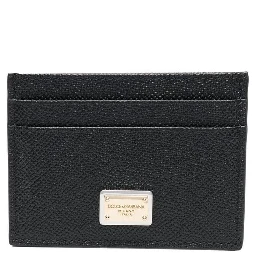 Dolce & Gabbana Wallets Black