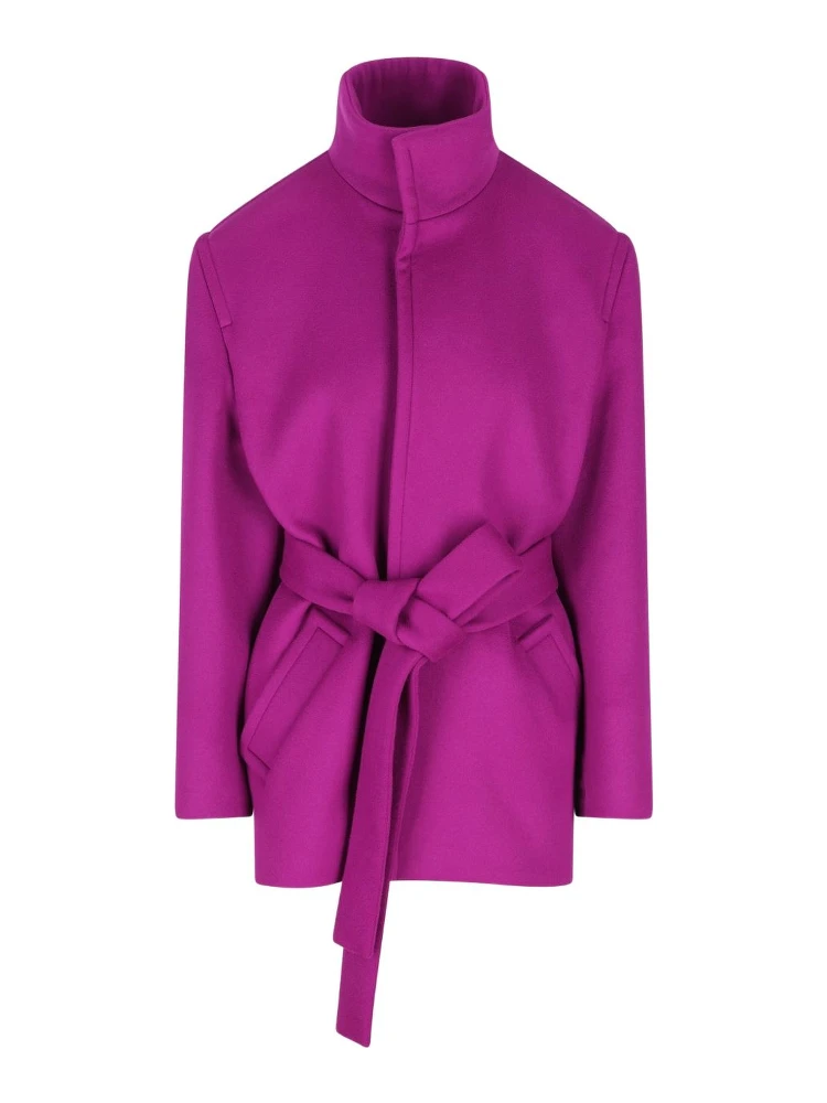 Saint Laurent  Coats Purple
