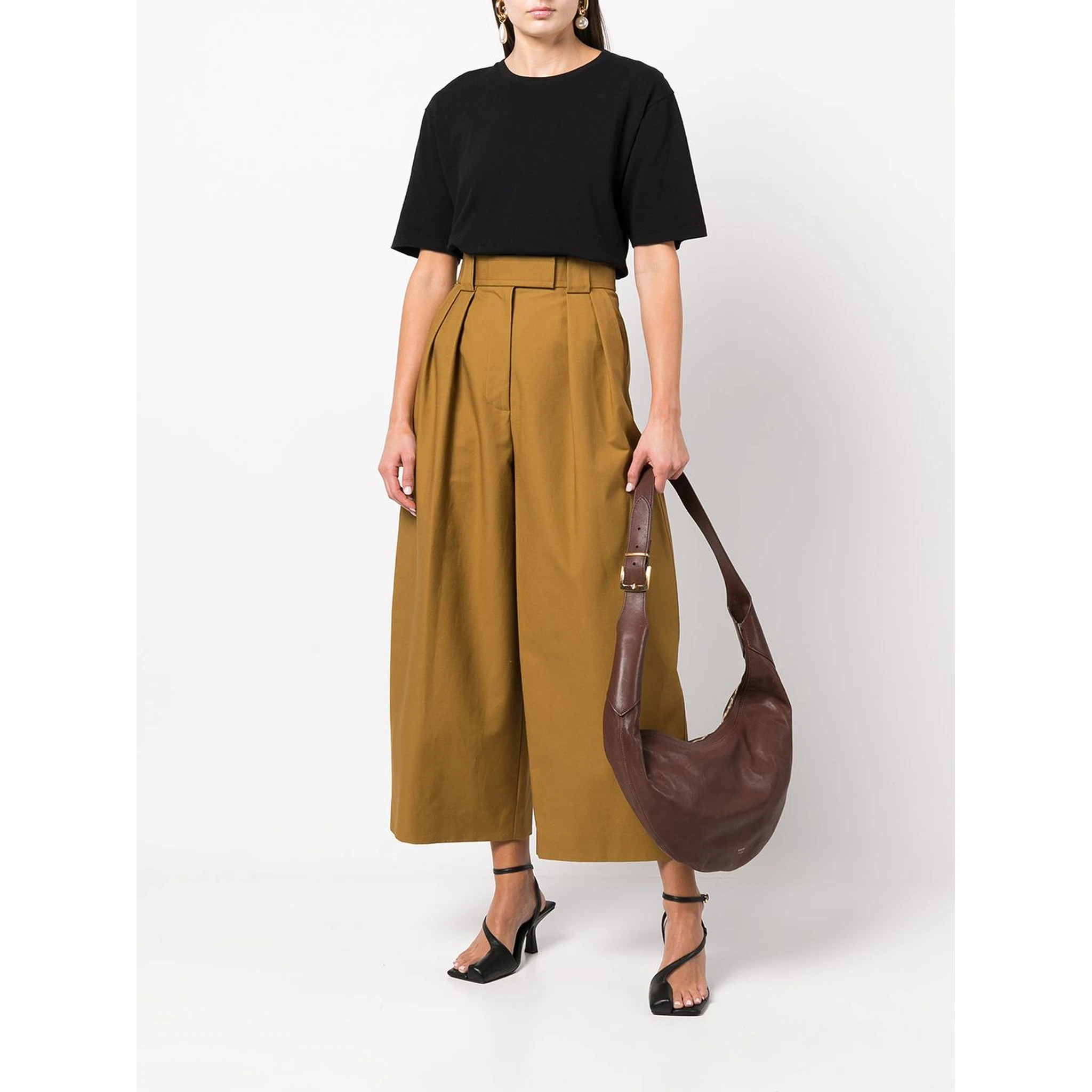 KHAITE T-shirts and Polos Black