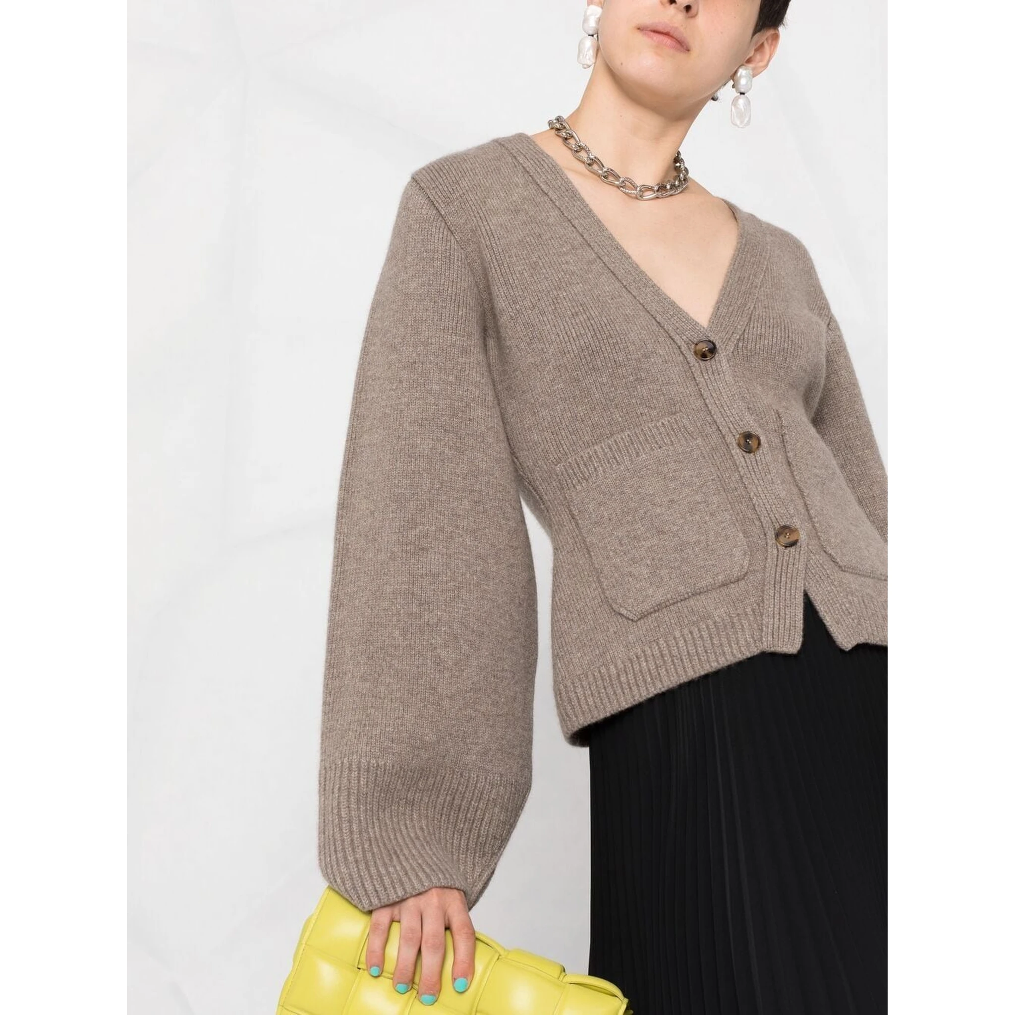 KHAITE Sweaters Beige