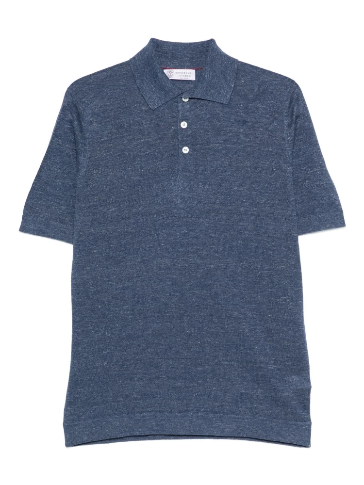 Brunello Cucinelli T-shirts and Polos Clear Blue