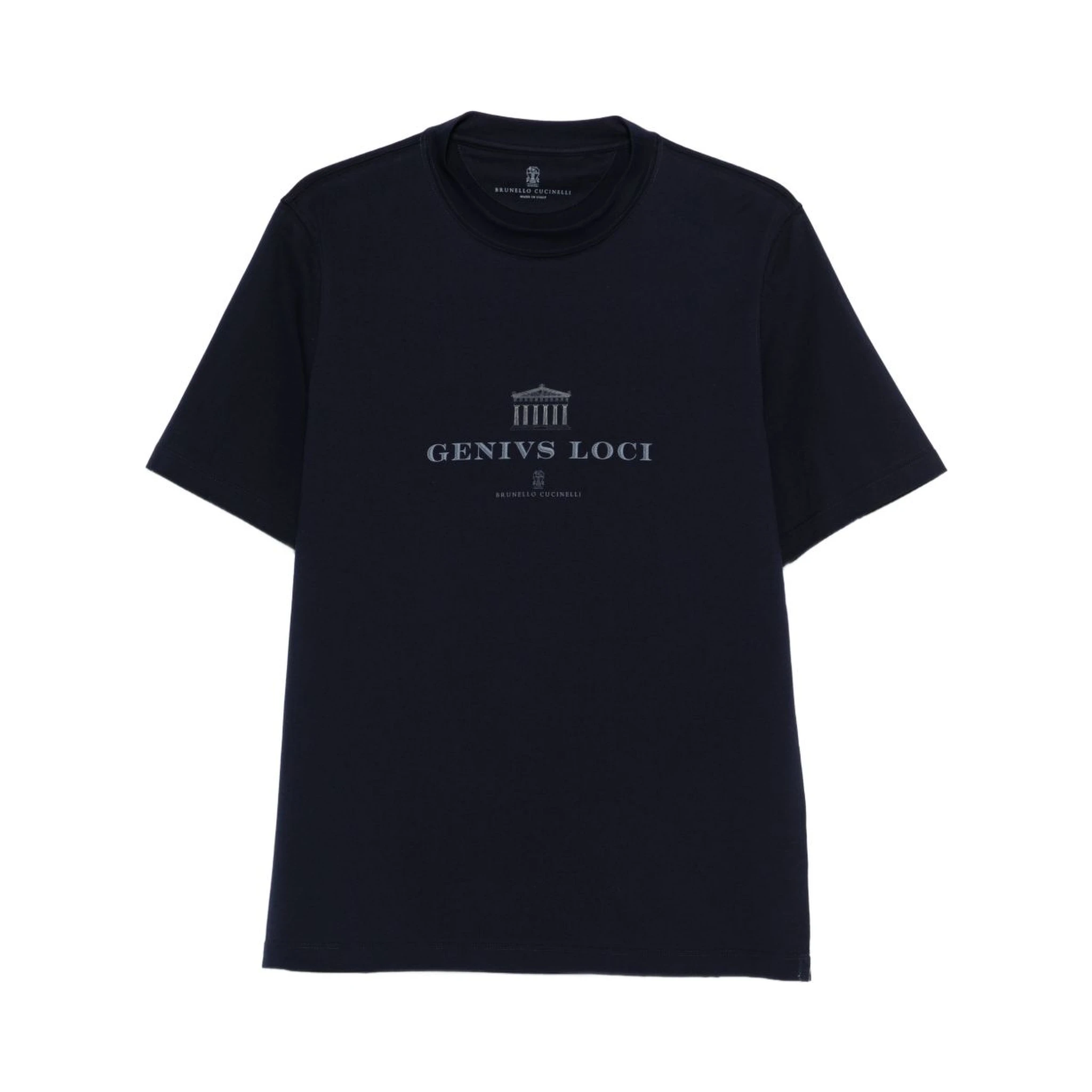 Brunello Cucinelli T-shirts and Polos Blue
