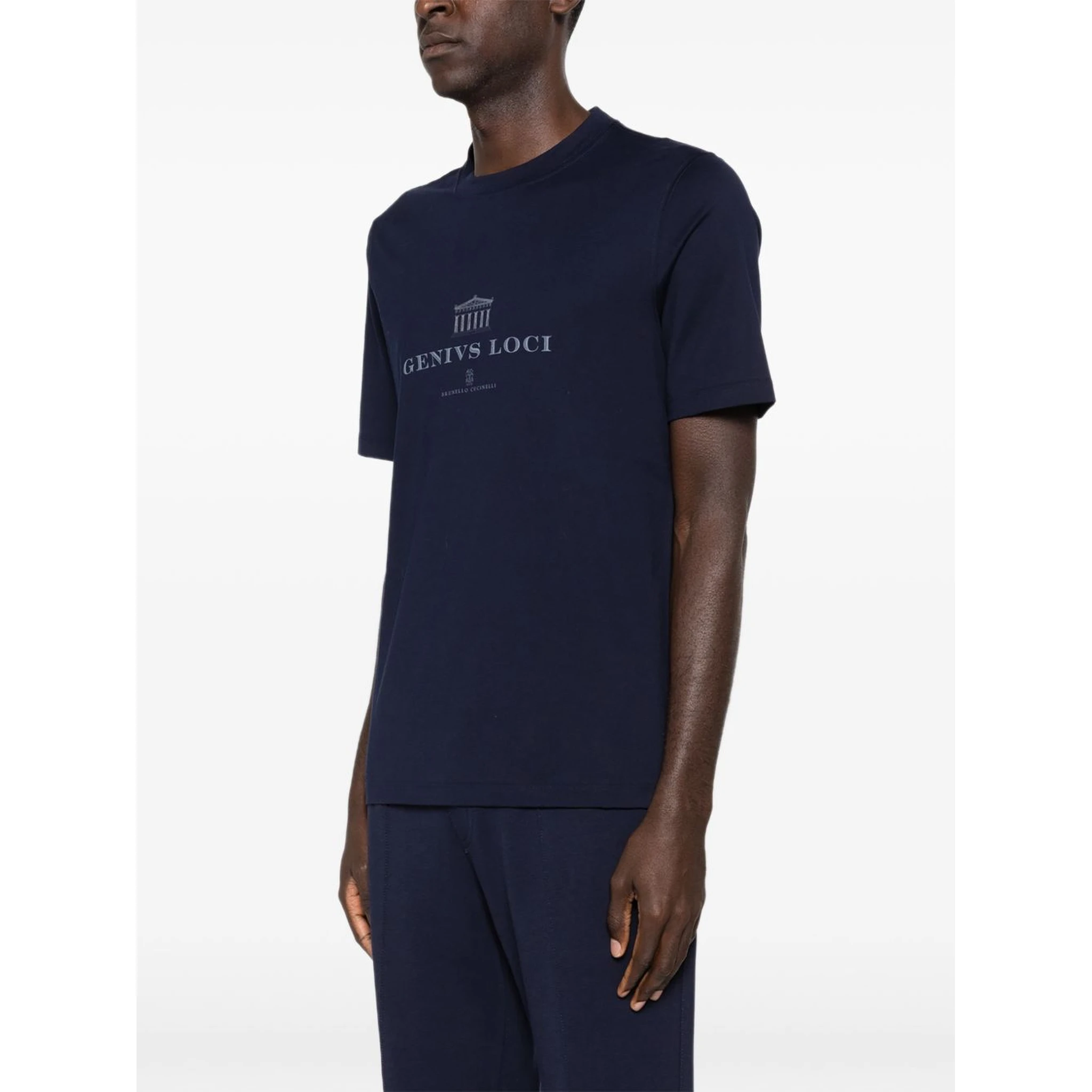 Brunello Cucinelli T-shirts and Polos Blue