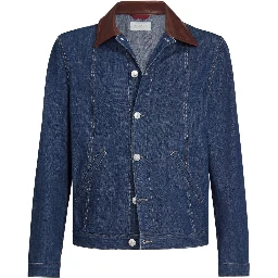 Denim jacket in blue