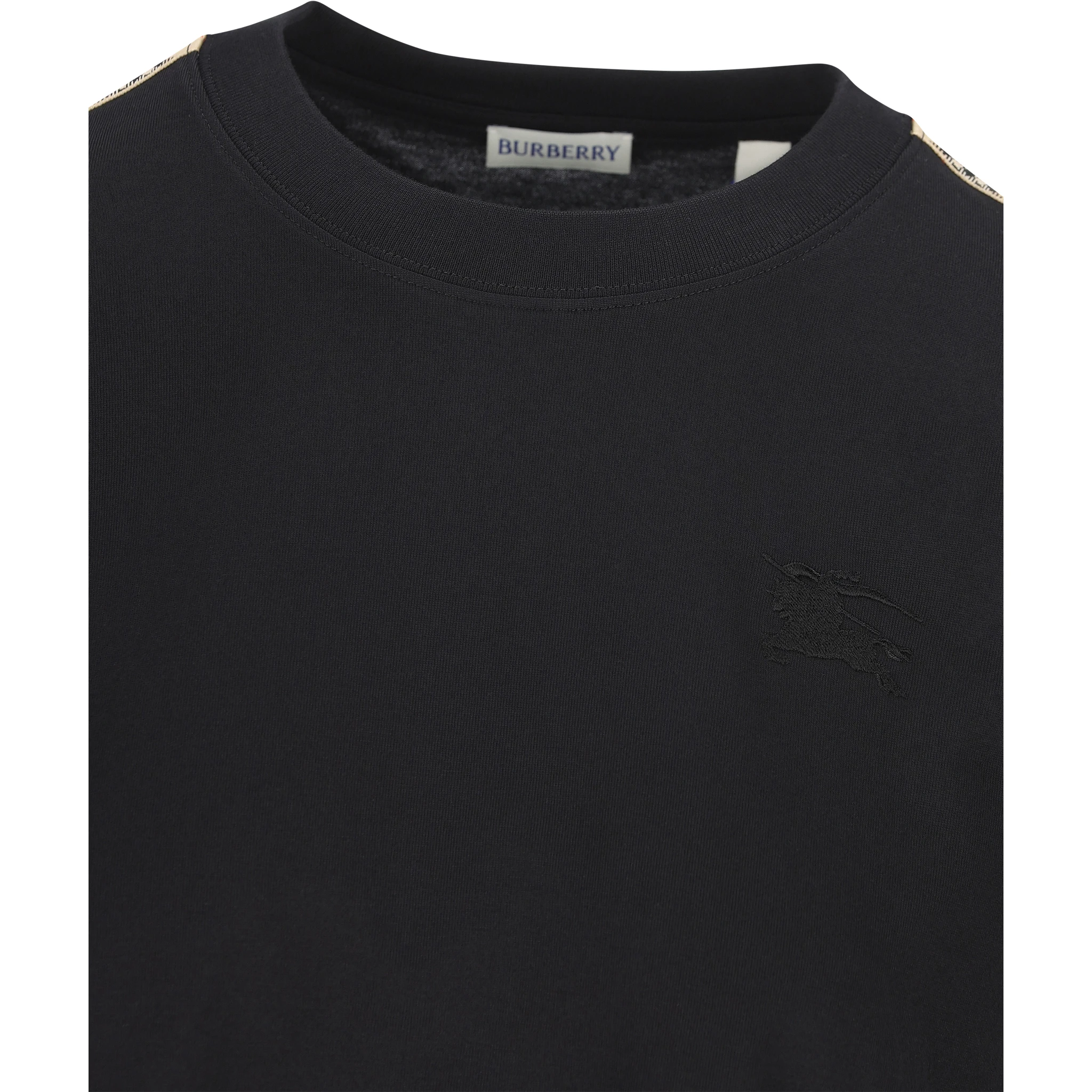 Burberry T-shirts and Polos Black