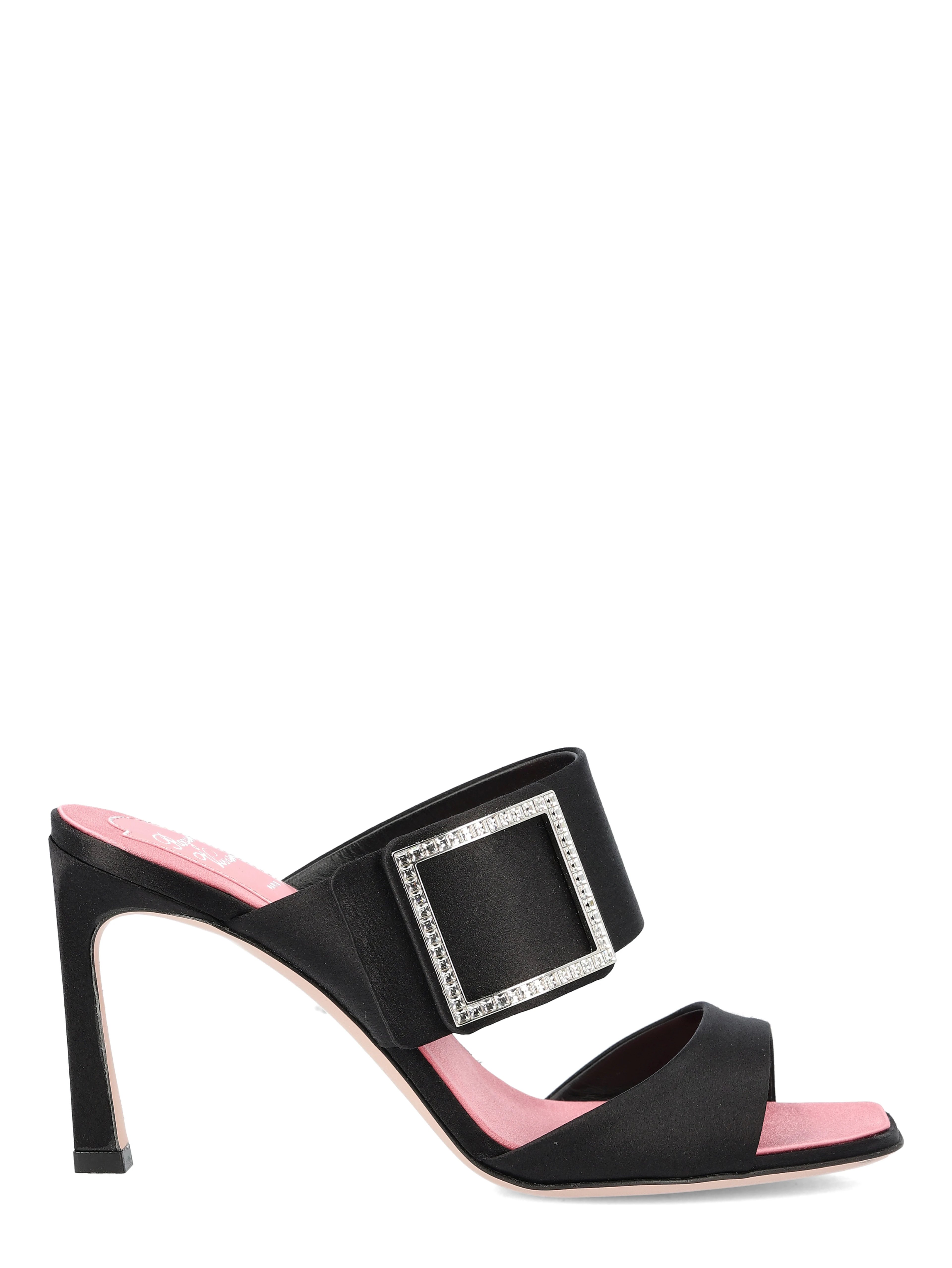 Trompette embellished-buckle mules